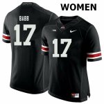 NCAA Ohio State Buckeyes Women's #17 Kamryn Babb Black Nike Football College Jersey HWG0745BH